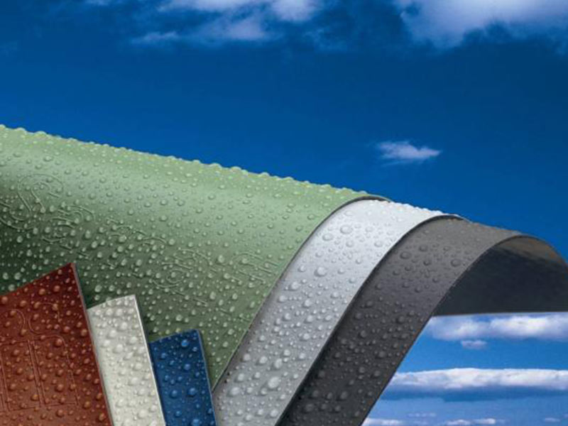 彩色宽幅聚氯乙烯(PVC)防水卷材